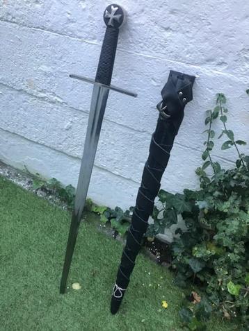 mooi metalen ridderzwaard/ slagzwaard, 98 cm lang beschikbaar voor biedingen