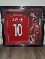 Gesigneerd shirt Michael Owen Liverpool in mooie grote lijst, Nieuw, Shirt, Ophalen, Buitenlandse clubs