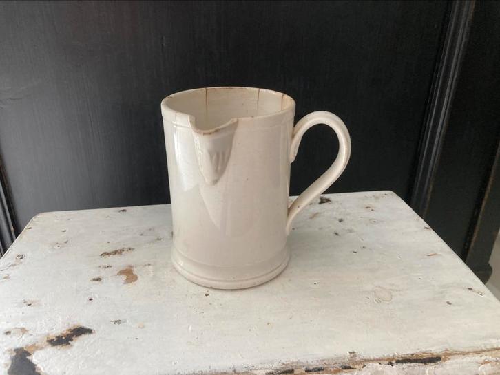 Oud stroopkannetje Petrus Regout Maastricht aardewerk, Antiek en Kunst, Antiek | Servies los, Ophalen of Verzenden