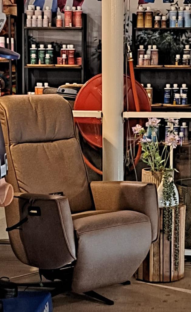 NIEUW Relaxfauteuil LF125 2 motorig met accu, Huis en Inrichting, Fauteuils, Zo goed als nieuw, 50 tot 75 cm, 75 tot 100 cm, Ophalen of Verzenden