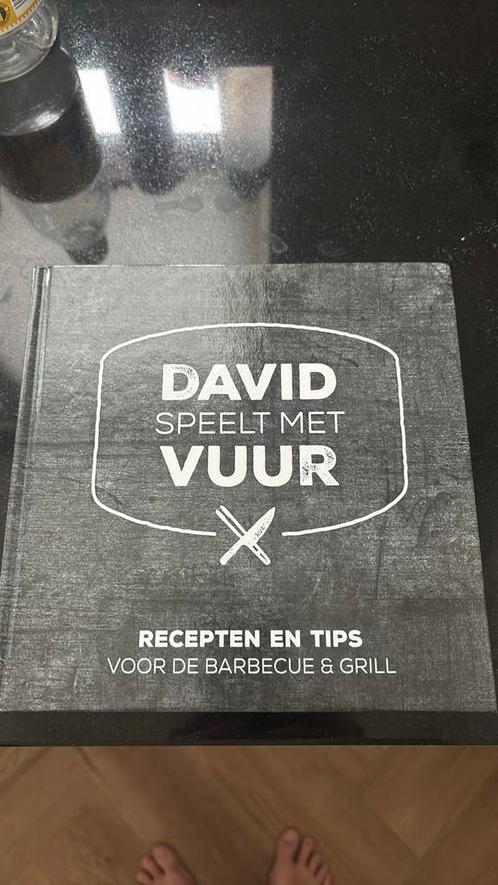 David Pauka - David speelt met vuur, Boeken, Kookboeken, Zo goed als nieuw, Ophalen of Verzenden