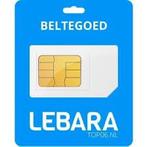 €10 beltegoed Lebara, Telecommunicatie, Prepaidkaarten en Simkaarten, Prepaidkaart, Zo goed als nieuw, Verzenden