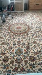 Handgeweven zijden Perzisch tapijt Tabriz 9 m2, Ophalen of Verzenden, Zo goed als nieuw, Rechthoekig, 200 cm of meer