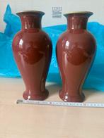 Antieke Chinese Vaas, Gebruikt, Aardewerk of Porselein, Ophalen of Verzenden, Minder dan 50 cm