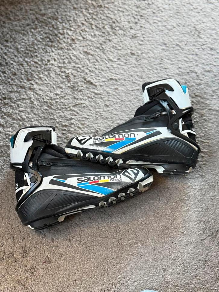 Salomon RS Carbon, Prolink, schaatsschoen, maat 42, Sport en Fitness, Schaatsen, Gebruikt, Combinoren, Overige merken, Klapschaats