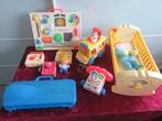 VINTAGE FISHER PRICE 10 stuks alles van jaren 80 zie Foto´s, Ophalen of Verzenden, Gebruikt, Speelset, Met geluid