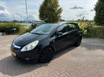 Opel Corsa 1.2 zwart 16V | 5D | 2008 | 176.000 km | APK, Voorwielaandrijving, 4 cilinders, 1229 cc, Zwart