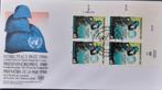 FDC United Nations Nobelprijs voor de Vrede 1988, Postzegels en Munten, Ophalen of Verzenden, Onbeschreven, Europa