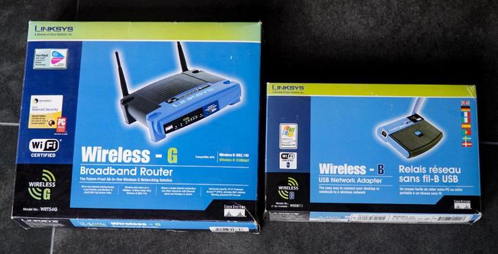 Linksys Wireless G Router, Computers en Software, Routers en Modems, Gebruikt, Router, Ophalen