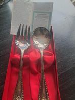 Antieke salade bestek, Antiek en Kunst, Ophalen of Verzenden