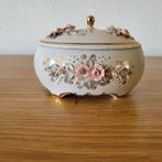 Porseleinen Sieradendoosje met Rozen, Antiek en Kunst, Ophalen of Verzenden