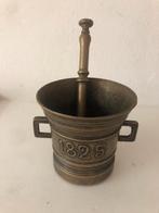 Koperen vijzel met stamper, Ophalen of Verzenden, Koper