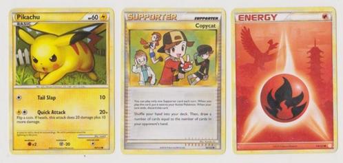 (044) POKeMON kaarten serie HeartGold SoulSilver, Hobby en Vrije tijd, Verzamelkaartspellen | Pokémon, Zo goed als nieuw, Meerdere kaarten