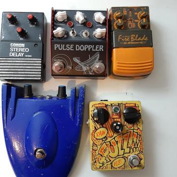 Partij gitaar effecten - guitar fx (vintage) classic spul beschikbaar voor biedingen