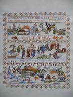 Borduurwerk "California', Ophalen of Verzenden, Zo goed als nieuw, Handborduren, Onderdeel of Toebehoren