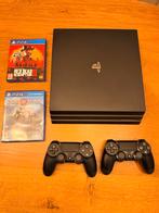 PS4 Pro 1TB (2019) Complete Set met Games & 2 Controllers, Spelcomputers en Games, Spelcomputers | Sony PlayStation Consoles | Accessoires
