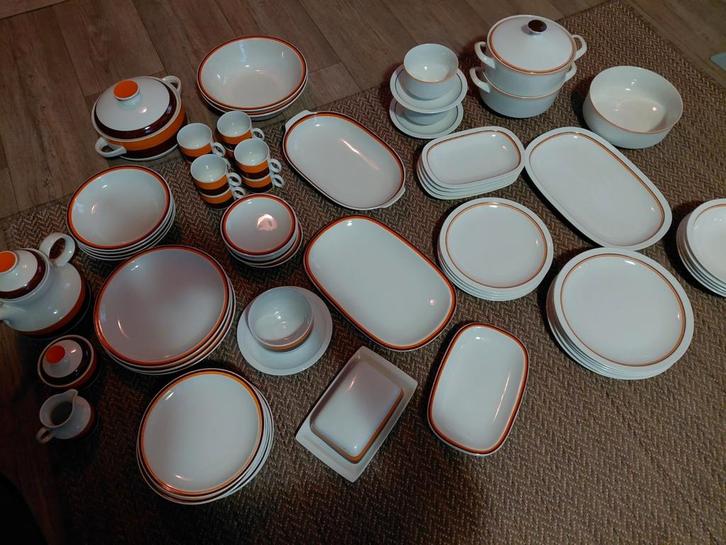 Bavaria Schumann Arzberg & Arzberg Cannelee servies, Huis en Inrichting, Keuken | Servies, Gebruikt, Overige typen, Overige stijlen