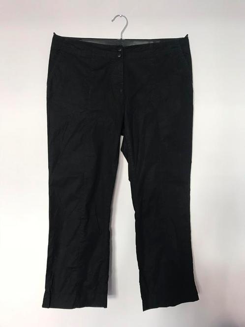 LOGG 42 H&M zgan zwarte broek hoog water katoen, Kleding | Dames, Broeken en Pantalons, Zo goed als nieuw, Maat 42/44 (L), Zwart