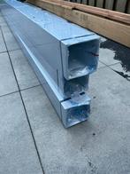 Funderingskokers (3stuks) voor glazen schuifwand, Ophalen of Verzenden, Nieuw, Aluminium