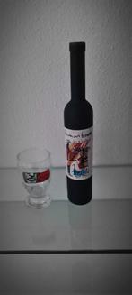 Origineel Herman Brood Glas en Wijnfles, Ophalen of Verzenden