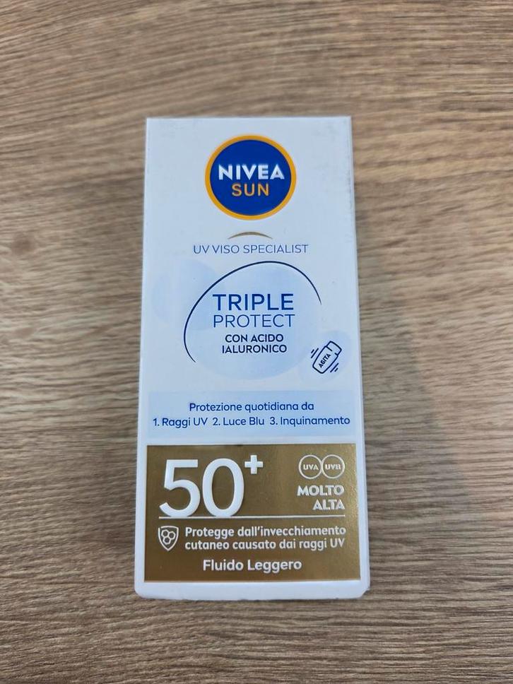 Nivea Sun UV Gezicht Specialist Triple Protect SPF 50+, Sieraden, Tassen en Uiterlijk, Uiterlijk | Cosmetica en Make-up, Nieuw