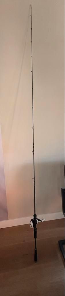 Vishengel Railhengel Specter Finesse 215 Abu Garcia Max4pro, Watersport en Boten, Hengelsport | Roofvissen, Zo goed als nieuw