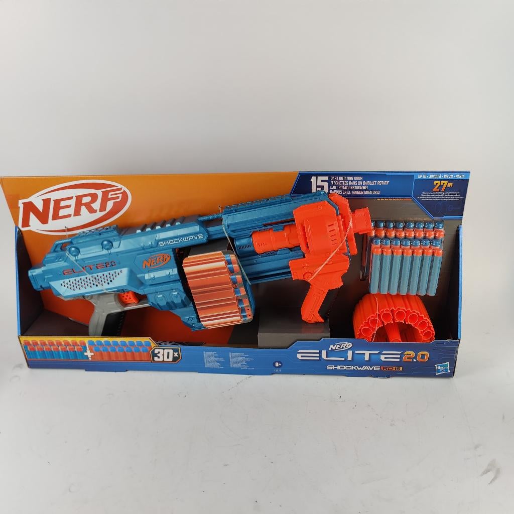 Nerf Elite Shockwave  67x8x31cm NIEUW || €22.99, Nieuw, Ophalen of Verzenden, X, X