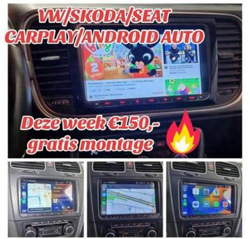 Vw RNS CarPlay Android auto Bluetooth usb Golf Polo Caddy beschikbaar voor biedingen