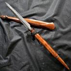 Antieke Tombak Speer Biring Pamor Pedaringan Kebak TNI73, Verzenden