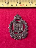 D day caadees cap badge, Verzamelen, Ophalen of Verzenden, Amerika, Embleem of Badge