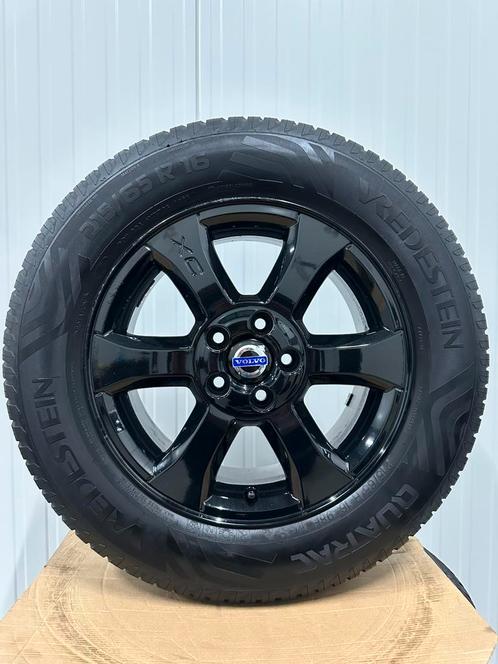 16” INCH VOLVO XC60 Velgen Zwart ORIGINEEL ALL-SEASON 5x108, Auto-onderdelen, Banden en Velgen, All Season, 16 inch, 215 mm, Ophalen