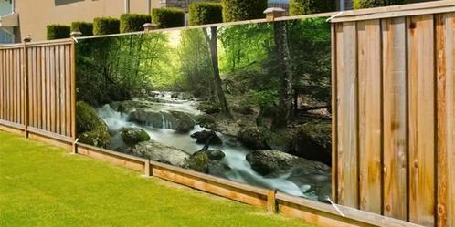 TUINDOEKEN 400 x 180 UITVERKOOP!, Tuin en Terras, Tuinwanddecoratie, Nieuw, Verzenden