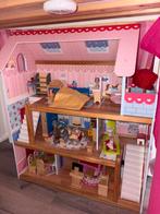 Compleet poppenhuis. Geheel ingericht, Kinderen en Baby's, Speelgoed | Poppenhuizen, Ophalen, Zo goed als nieuw