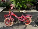 Loekie fiets roze 12 inch, Fietsen en Brommers, Fietsen | Kinderfietsjes, Ophalen, Gebruikt, Minder dan 16 inch, Loekie