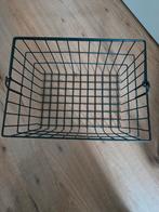leuk zwart metalen mandje, Ophalen, Gebruikt