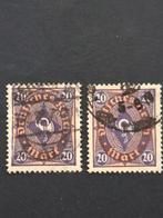 Duitsland Reich Mi 207, Verzenden, Overige periodes, Gestempeld