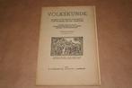 Volkskunde. Elsevier, 1941., Ophalen of Verzenden, Gelezen