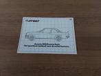 Folder Opel Ascona 400, Ophalen of Verzenden, Zo goed als nieuw, Opel