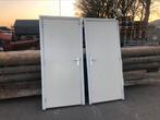 2 x binnendeur met kozijn, 80 tot 100 cm, Binnendeur, Ophalen of Verzenden, Zo goed als nieuw