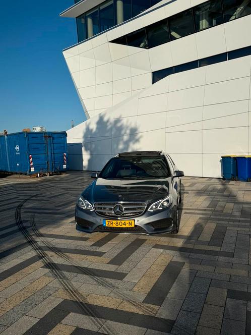 Mercedes-Benz E-Klasse E200 CDI BE Aut7 2016 Grijs, Auto's, Mercedes-Benz, Particulier, E-Klasse, ABS, Adaptieve lichten, Adaptive Cruise Control