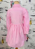 Ralph Lauren roze oxford jurk met logopaardjes maat 5, Polo Ralph Lauren, Zo goed als nieuw, Jurk of Rok, Ralph Lauren EU