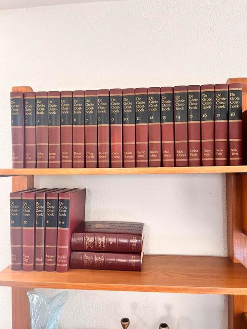 Complete encyclopedie “De Grote Oosthoek” – 21 delen, Boeken, Encyclopedieën, Zo goed als nieuw, Algemeen, Ophalen