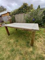 Tuintafel GRATIS, Ophalen, Gebruikt, Rechthoekig, Hout
