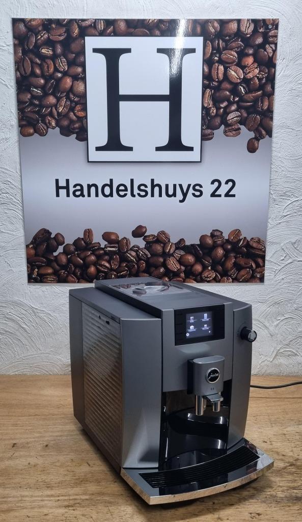 Jura E6 EC MET GARANTIE EN SERVICEBEURT, Witgoed en Apparatuur, Koffiezetapparaten, Zo goed als nieuw, Gemalen koffie, Koffiebonen
