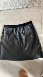 MarcCain faux leather rok bruin mt 5, Kleding | Dames, Ophalen of Verzenden, Zo goed als nieuw, Bruin, Knielengte