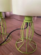 Nachtlampjes - groen, Huis en Inrichting, Ophalen, 25 tot 50 cm, Zo goed als nieuw, Metaal