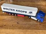 Wolter Koops trailer en Daf 95XF trekker, Ophalen of Verzenden, Bus of Vrachtwagen, Zo goed als nieuw, NZG
