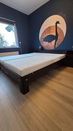 Auping Auronde 1000 – compleet set met elektrische bodems en, Ophalen, Tweepersoons