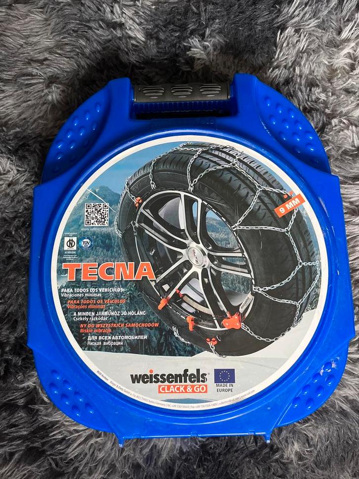 Weissenfels Tecna 9mm Sneeuwkettingen - Nieuw in Doos!, Auto diversen, Sneeuwkettingen, Nieuw, Ophalen of Verzenden