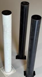 Metalen tafelpoten, Huis en Inrichting, Tafelonderdelen, Ophalen, Rond, 50 tot 100 cm, Minder dan 50 cm